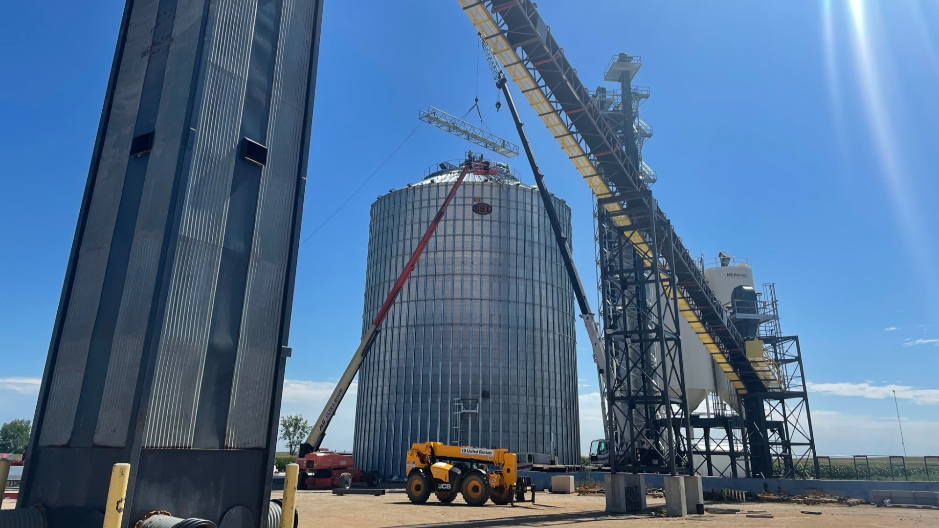 Clark Grain Facility Construction