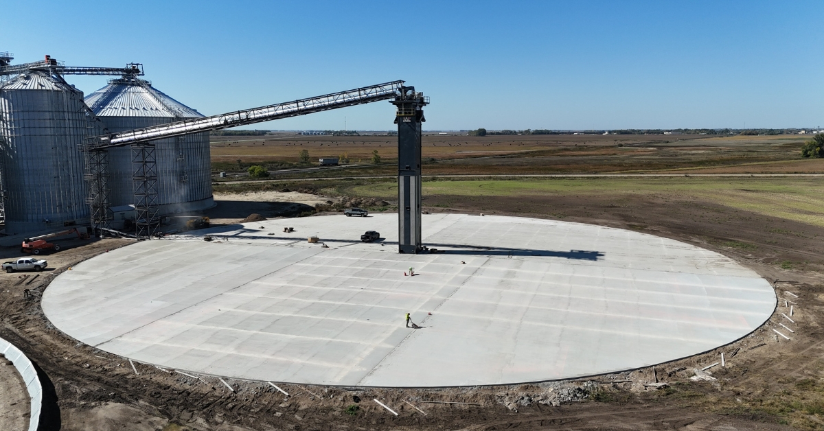 Harvey Grain Pile Storage System